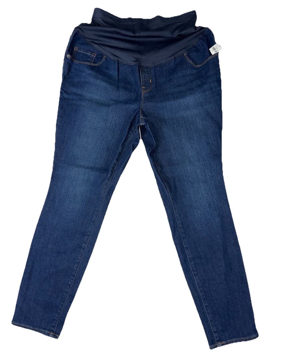 NWT - Old Navy - Maternity Skinny Blue Jeans - Size 16 Stretch